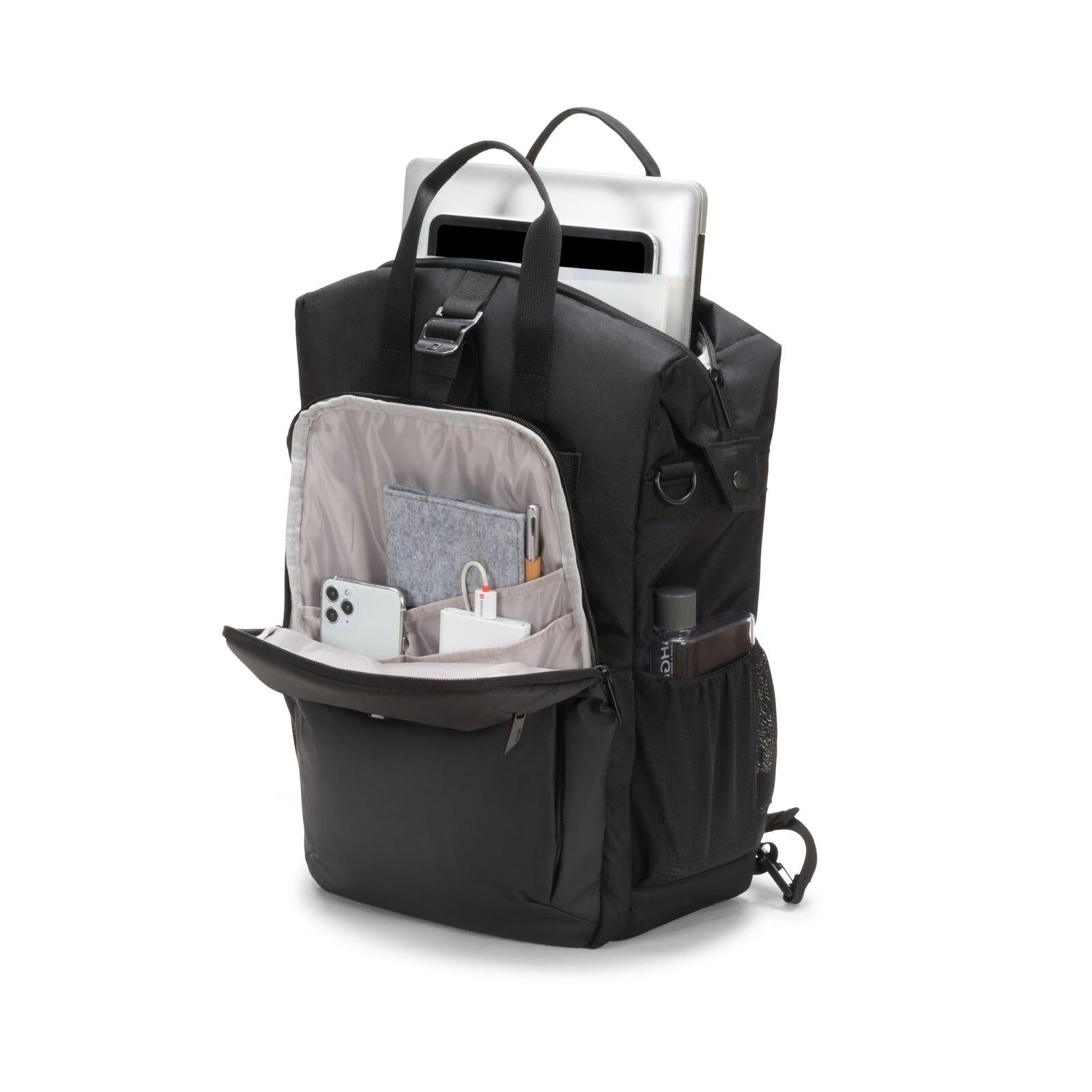DICOTA Go Dual 13'-15,6' Notebook-Rucksack - Schwarz