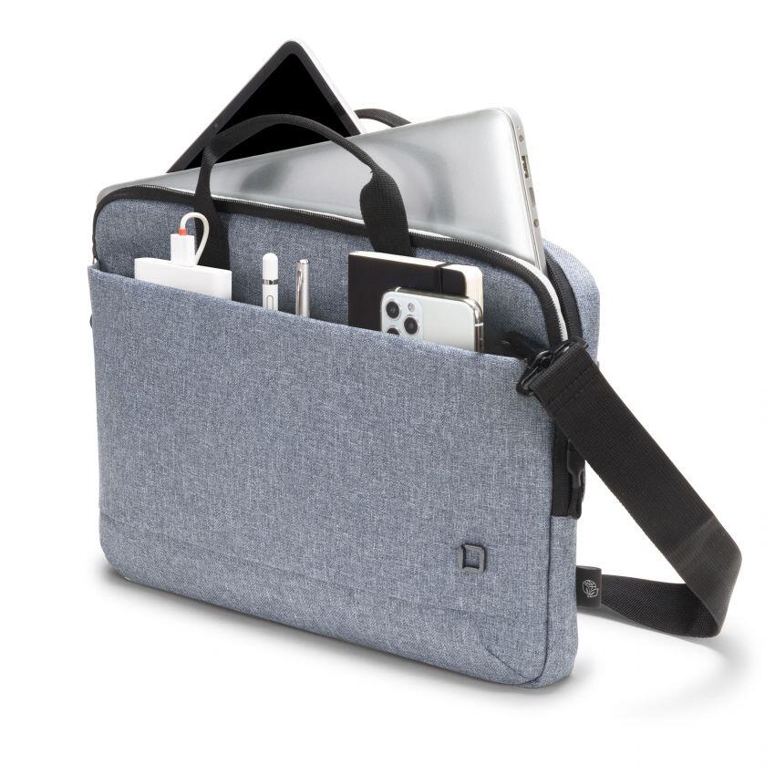 DICOTA Slim Eco Motion 14'-15,6' Notebook-Tasche - Denim Blau