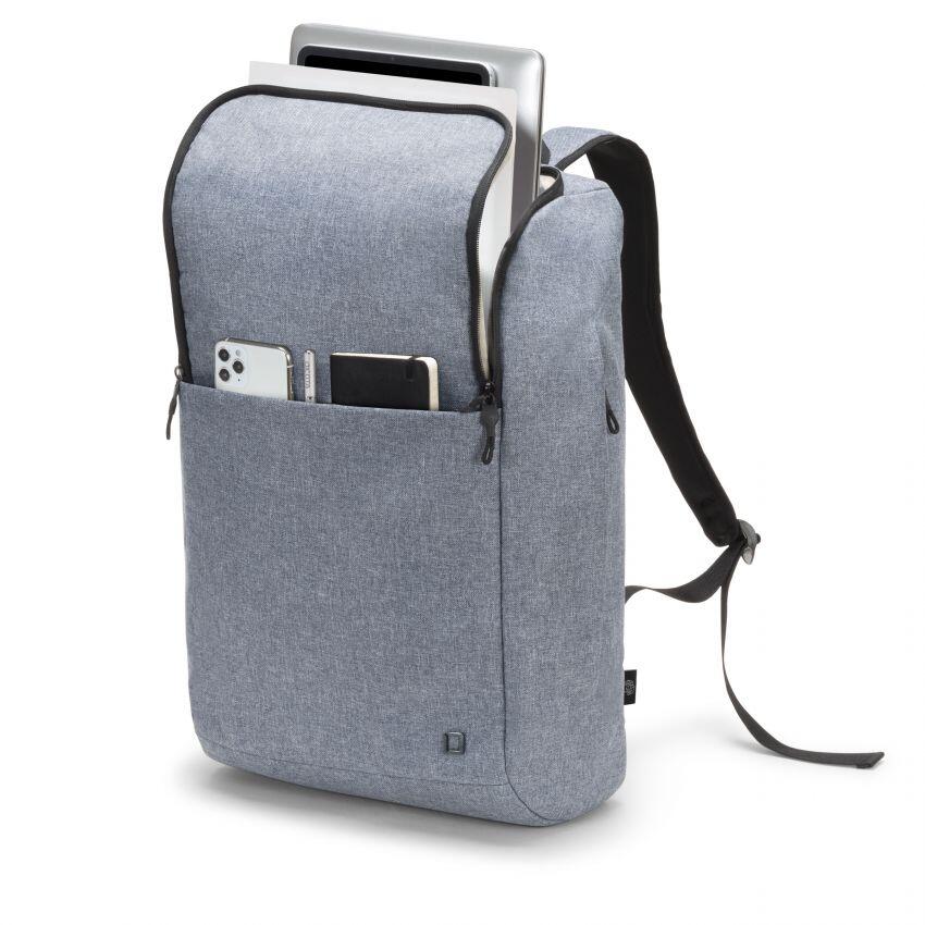 DICOTA Eco Motion 13'-15,6' Notebook-Rucksack - Denim Blau