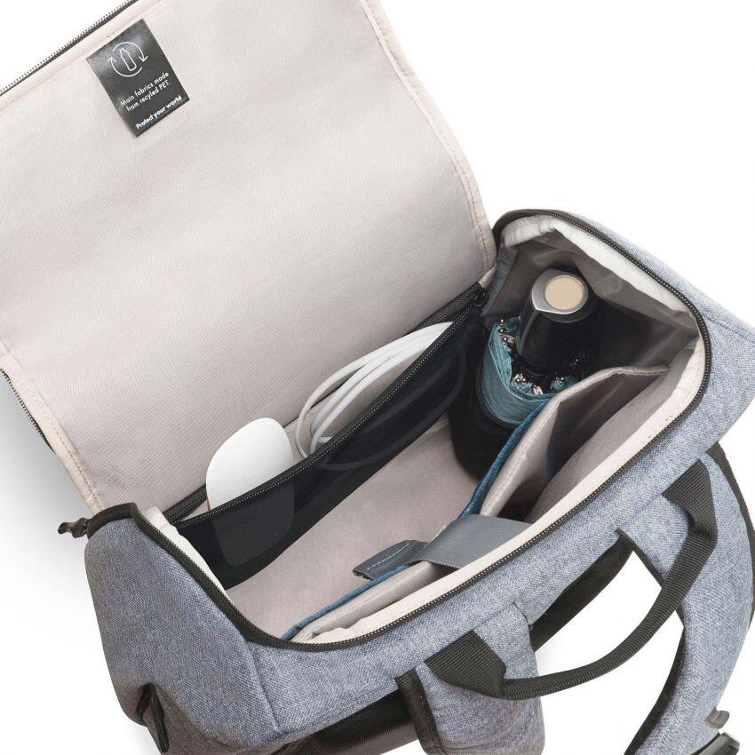 DICOTA Eco Motion 13'-15,6' Notebook-Rucksack - Denim Blau