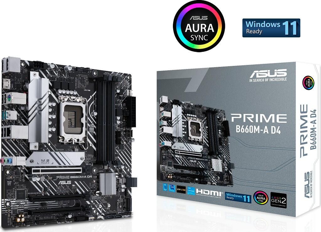 ASUS Prime B660M-A D4 Mainboard