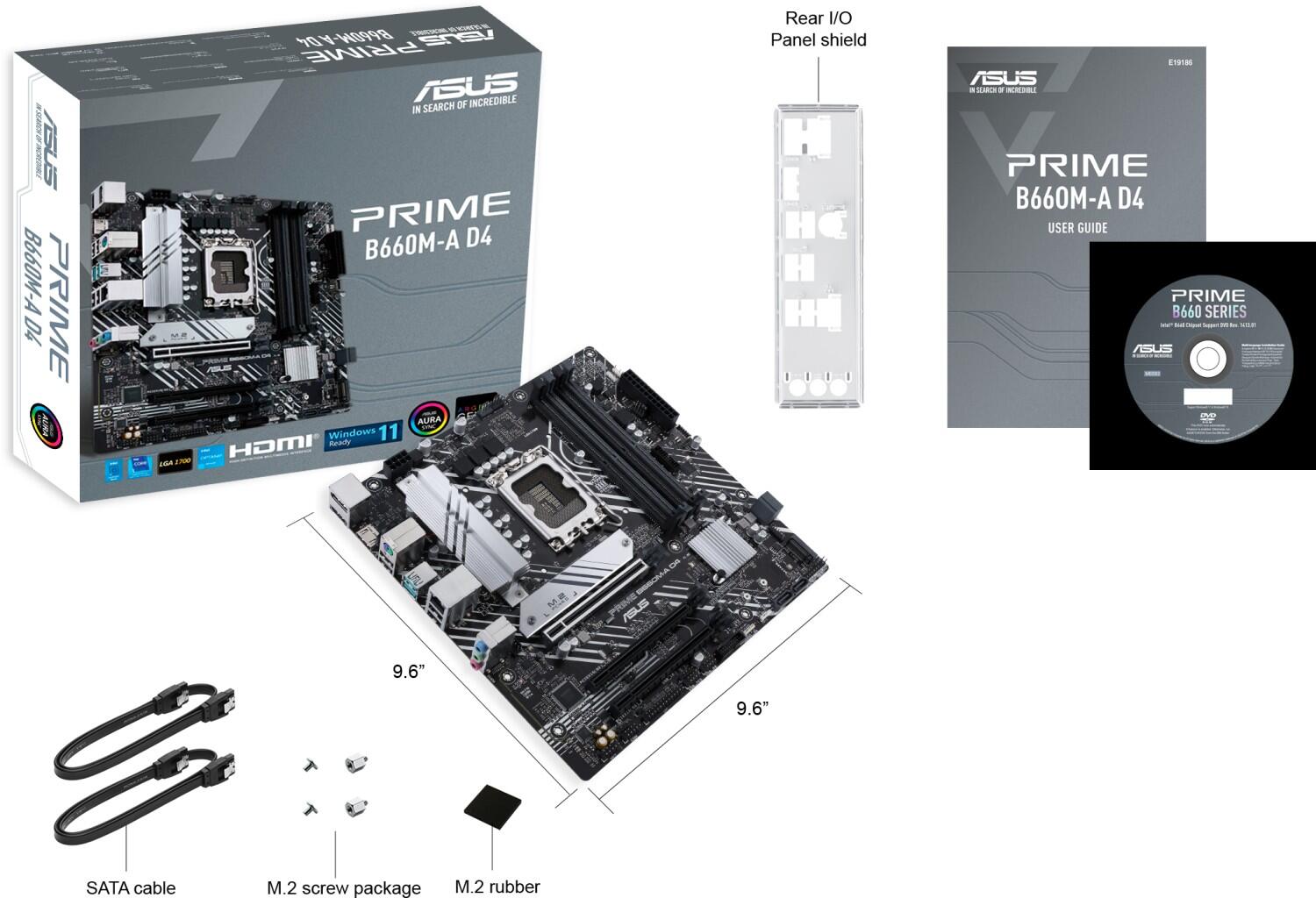 ASUS Prime B660M-A D4 Mainboard