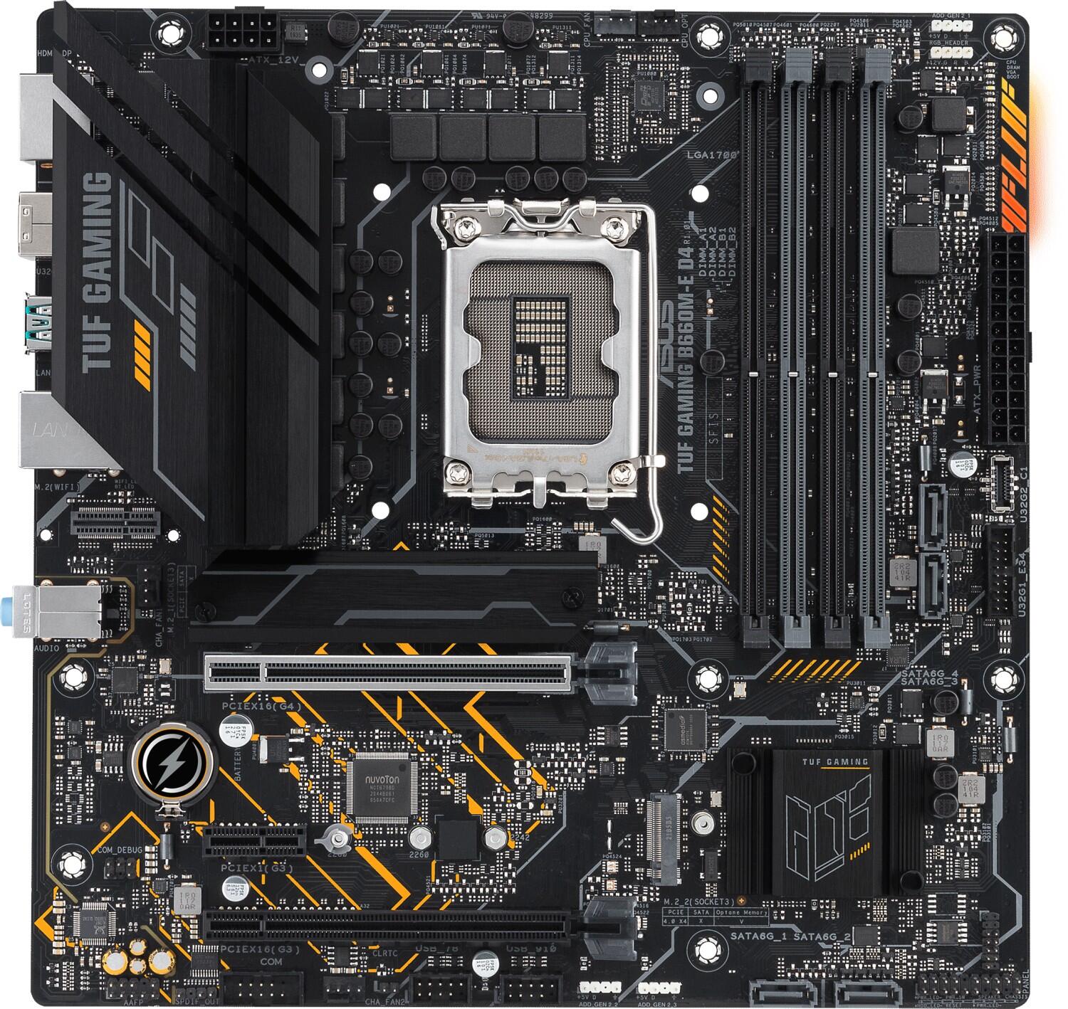ASUS TUF Gaming B660M-E D4 Mainboard