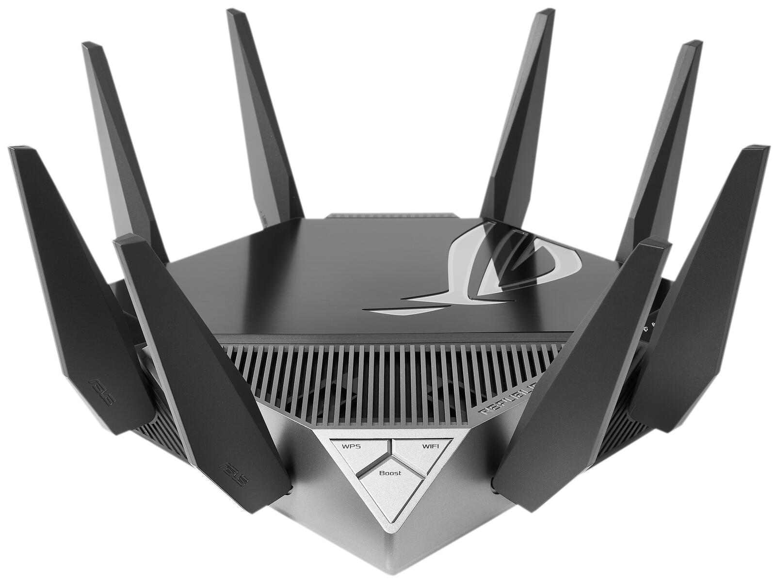 ASUS ROG Router GT-AXE11000 Rapture Tri-Band 6GHz WiFi 6E 2.5G Ethernet (90IG06E0-MO1R00)