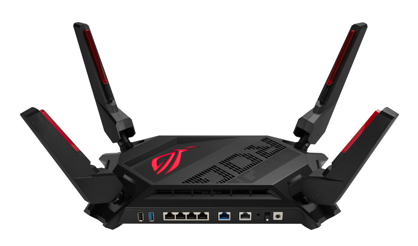 ASUS ROG Router GT-AX6000 Rapture Dual-Band WiFi 6 2.5G Ethernet (90IG0780-MO3B00)