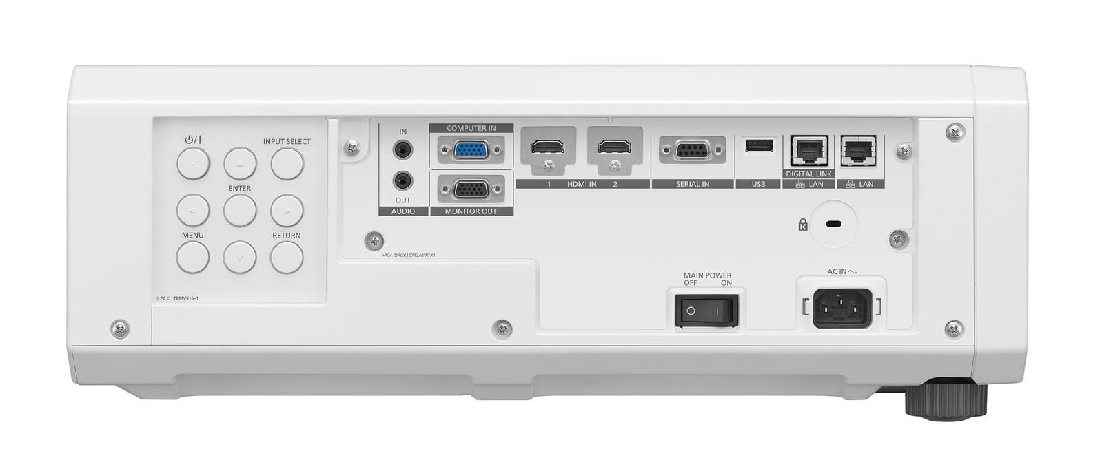 Panasonic PT-FRQ50WEJ Business Laser DLP Beamer 5200 Lumen