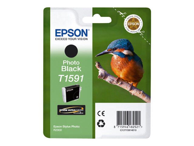 Epson Original T1591 Druckerpatrone photo schwarz 17ml (C13T15914010)