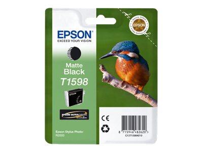 Epson Original T1598 Druckerpatrone schwarz matt 17ml (C13T15984010)