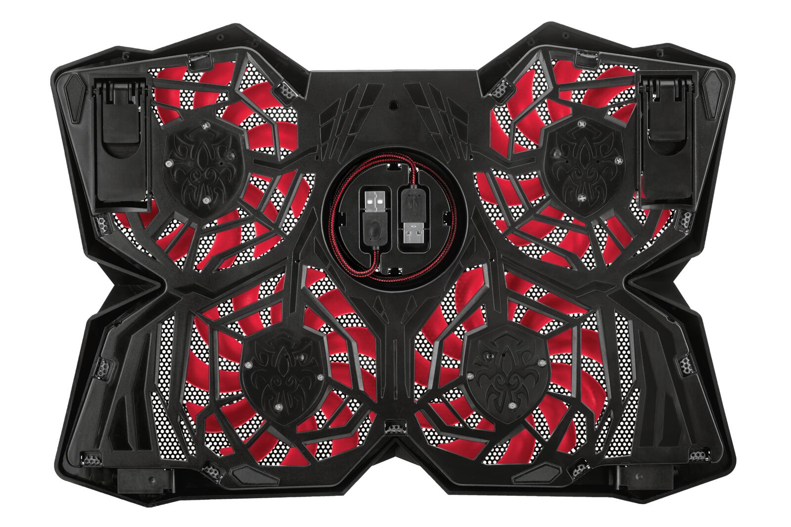 Trust Gaming GXT 278 Yozu Laptop-Kühlständer - Schwarz