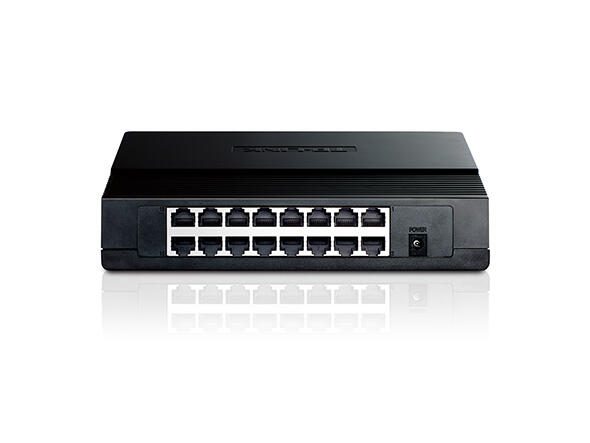 TP-LINK TL-SF1016D 16-Port 100MBit/s Switch