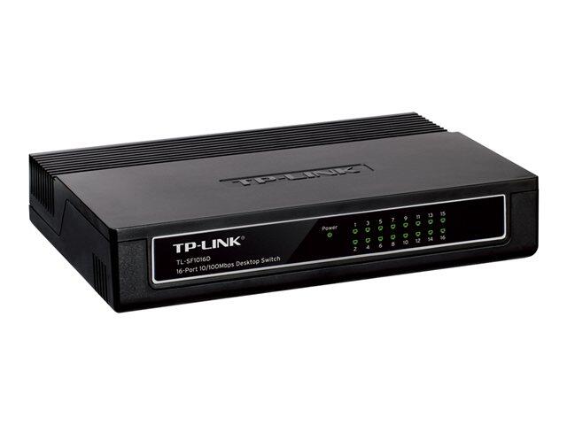 TP-LINK TL-SF1016D 16-Port 100MBit/s Switch