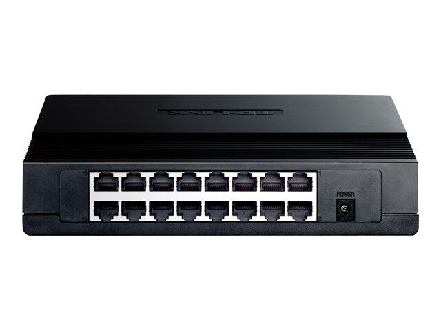 TP-LINK TL-SF1016D 16-Port 100MBit/s Switch