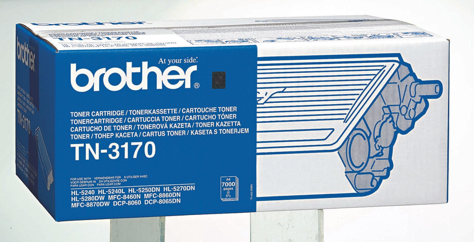 Brother Original TN3170 Toner schwarz 7.000 Seiten (TN3170)