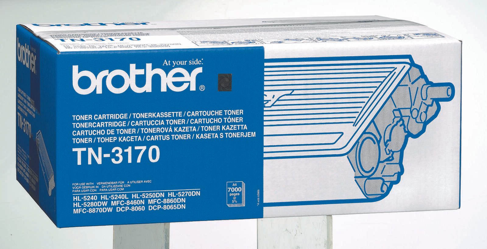 Brother Original TN3170 Toner schwarz 7.000 Seiten (TN3170)