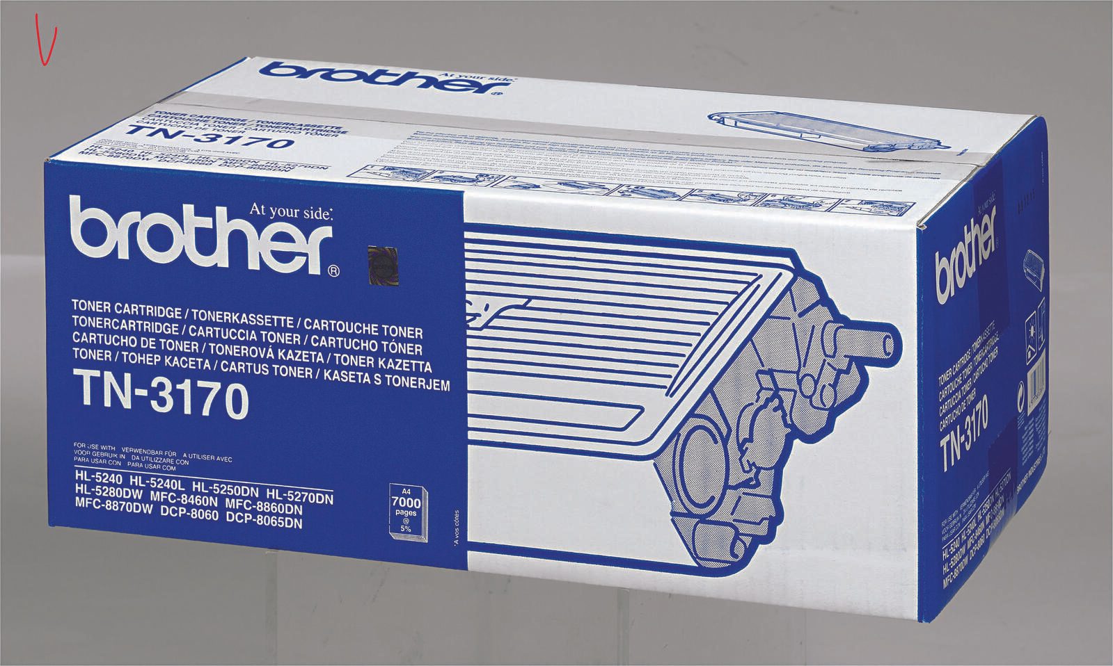 Brother Original TN3170 Toner schwarz 7.000 Seiten (TN3170)