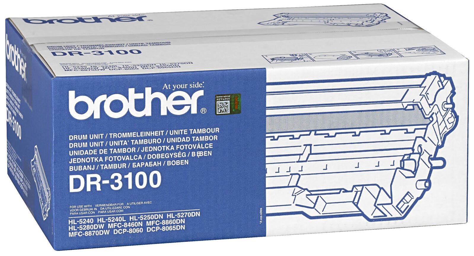 Brother Original DR3100 Trommeleinheit 25.000 Seiten (DR-3100)