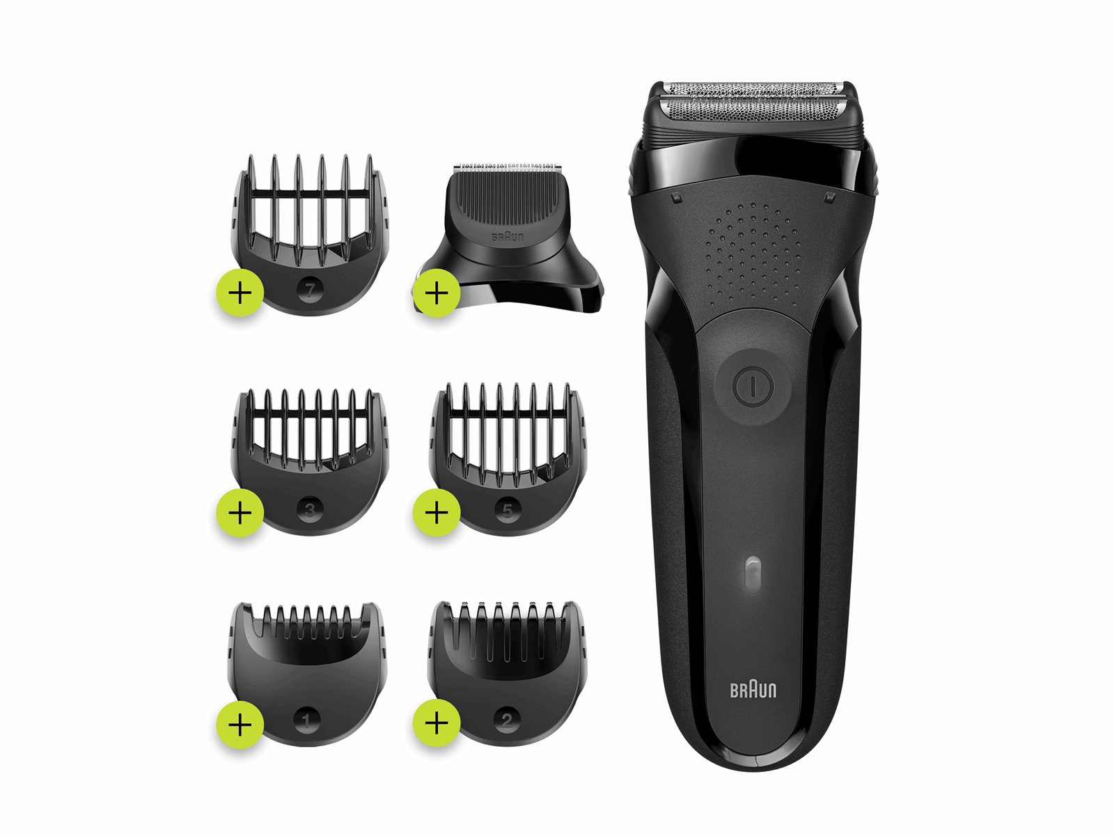 Braun Rasierapparate Shaver Series 3 300BT Black