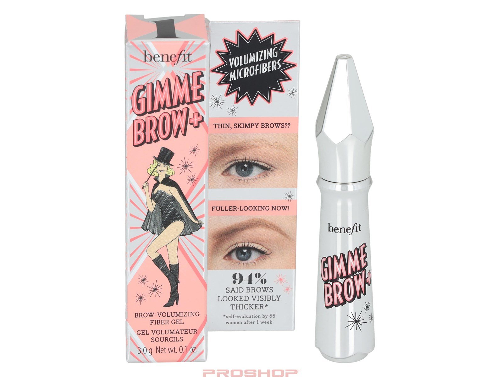 Benefit Cosmetics Gimme Brow+ Brow-Volumizing Fiber Gel - 01