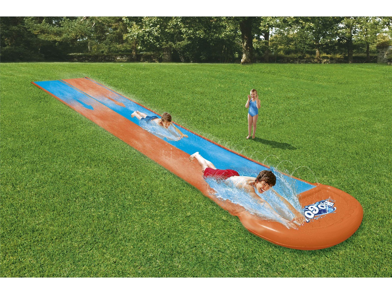 Bestway H2OGO! 4,88m Doppelrutsche