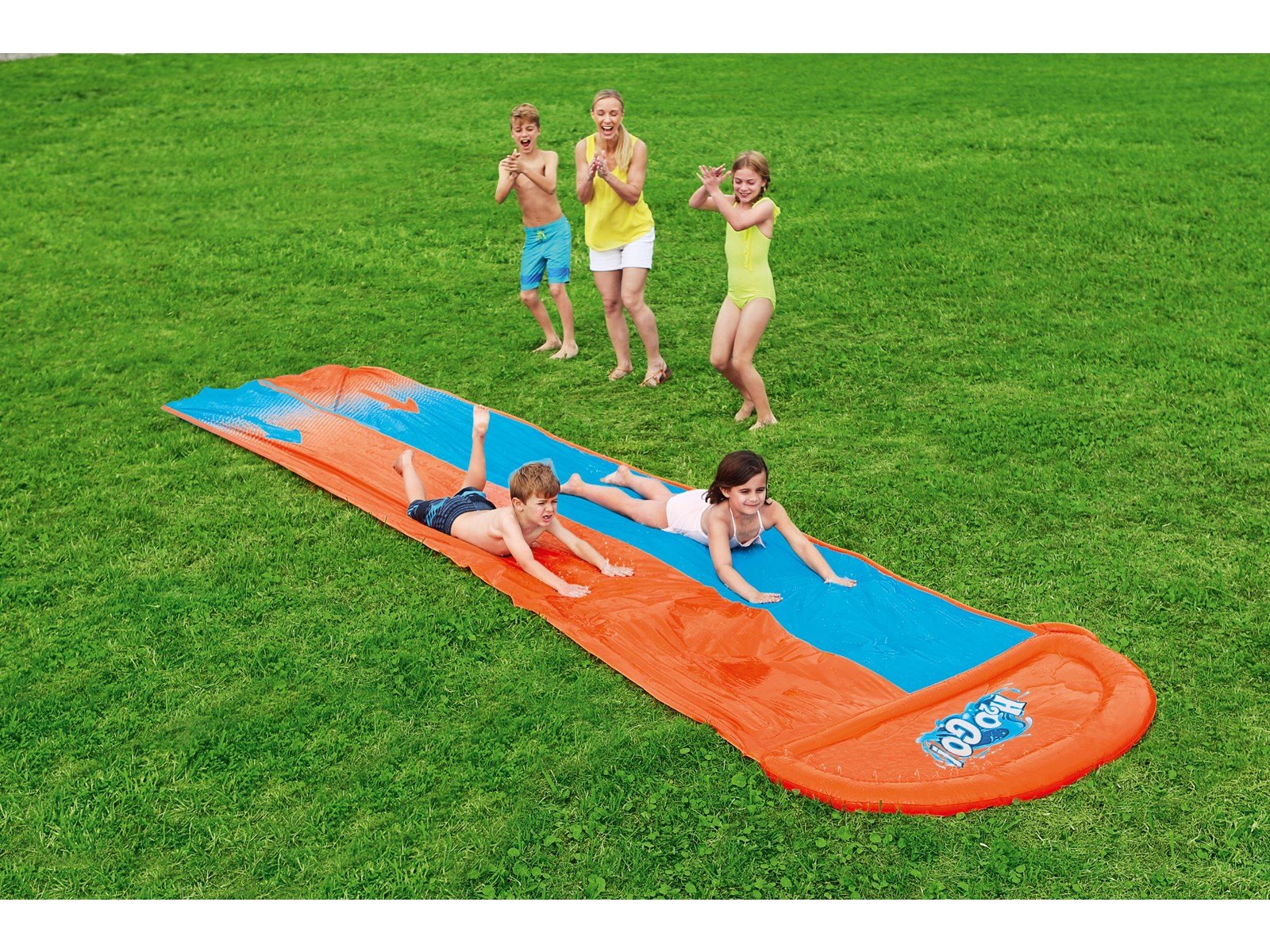 Bestway H2OGO! 4,88m Doppelrutsche