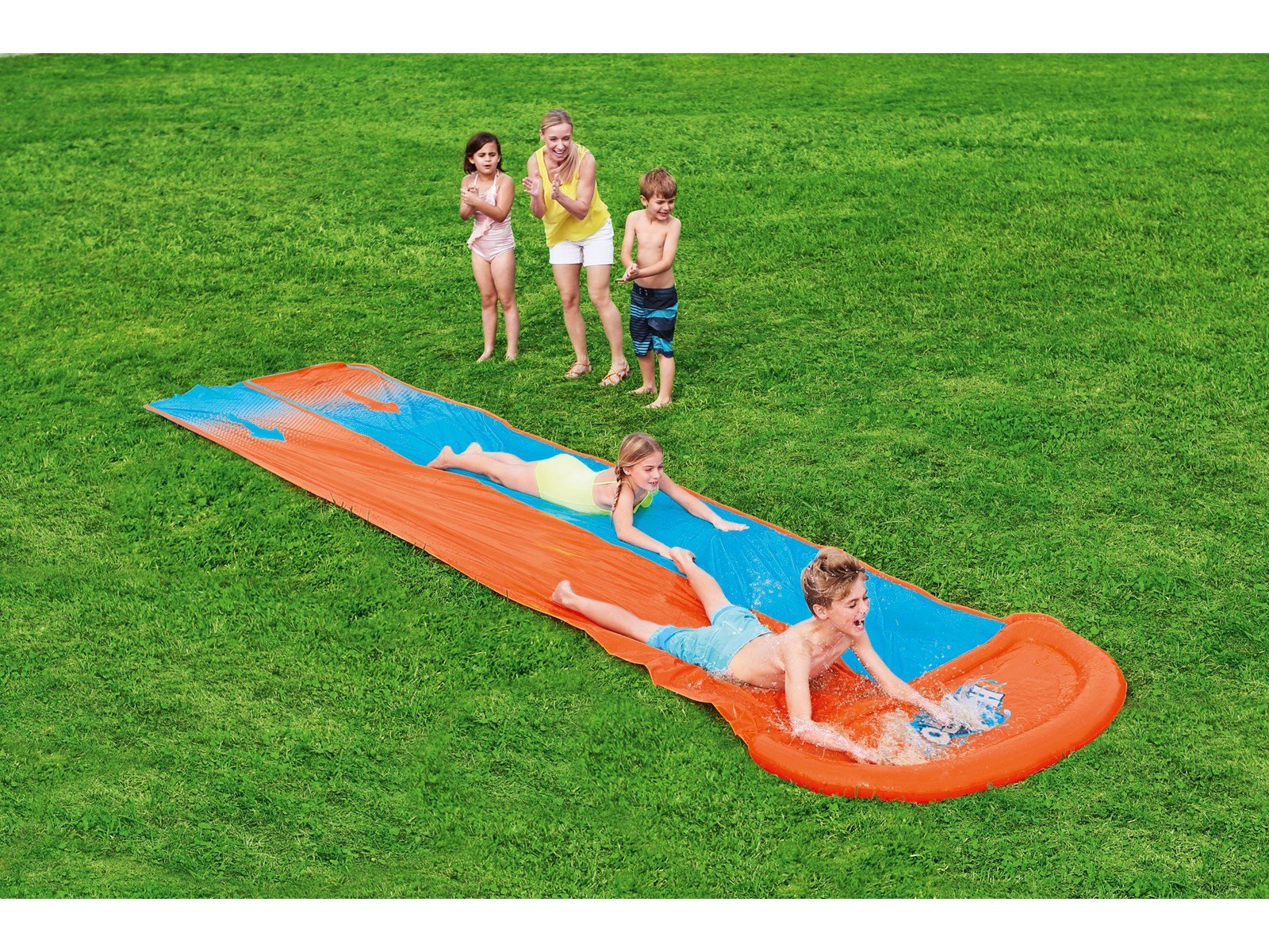 Bestway H2OGO! 4,88m Doppelrutsche