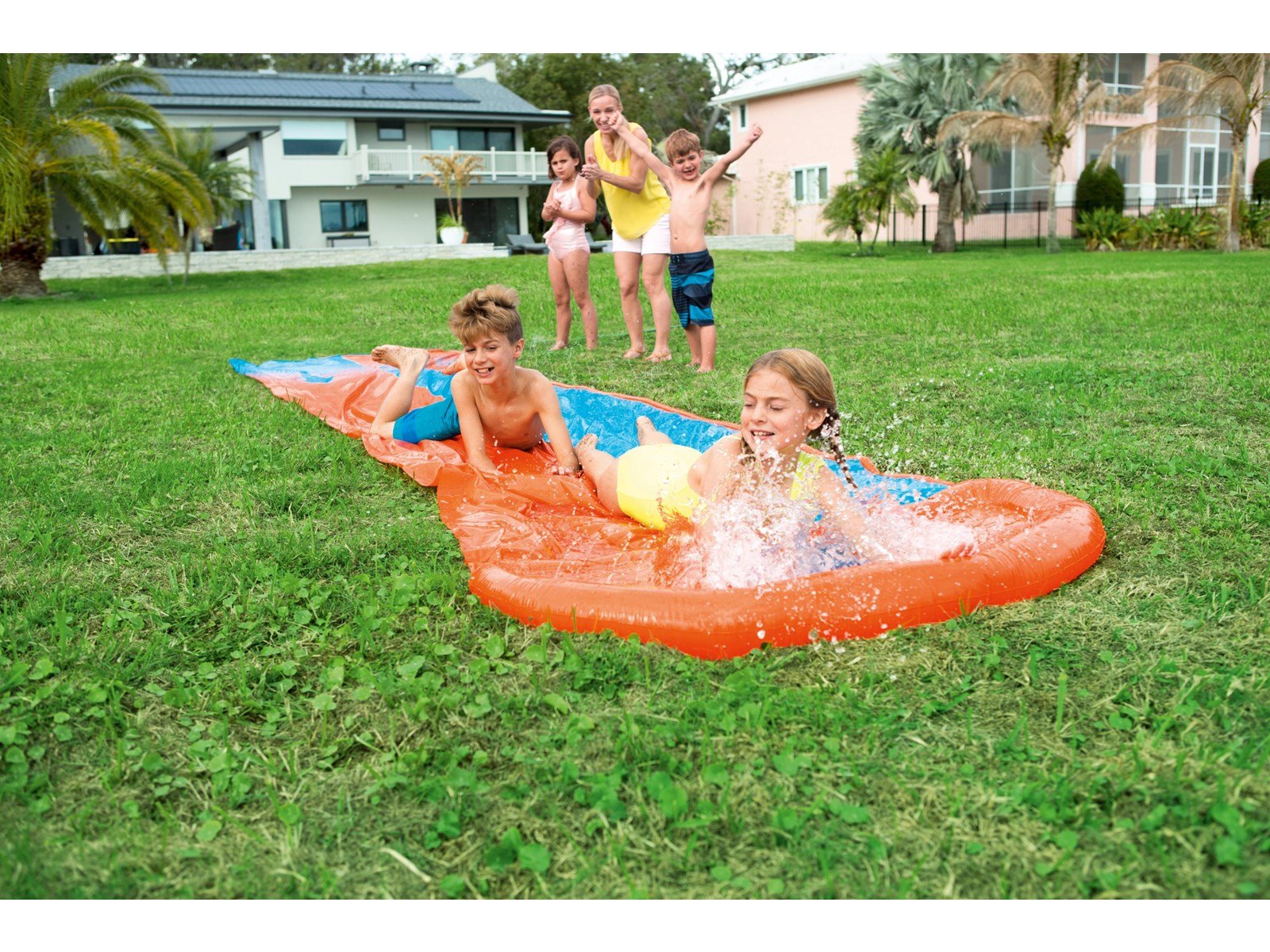 Bestway H2OGO! 4,88m Doppelrutsche