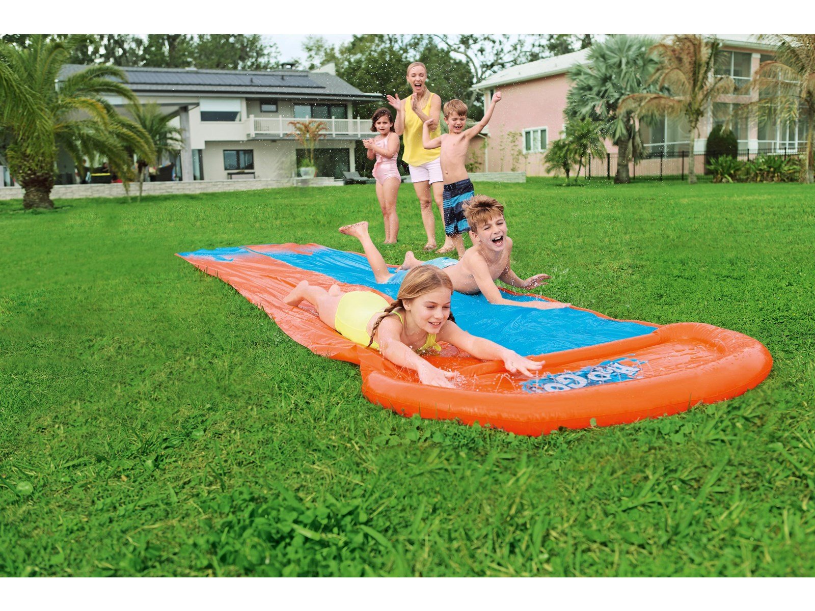 Bestway H2OGO! 4,88m Doppelrutsche