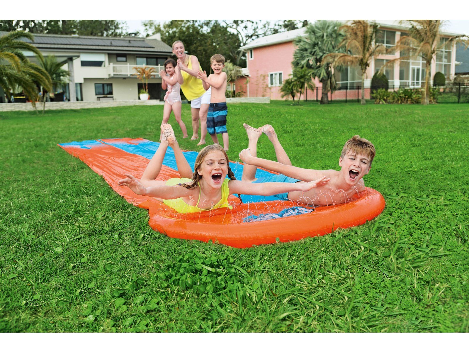 Bestway H2OGO! 4,88m Doppelrutsche