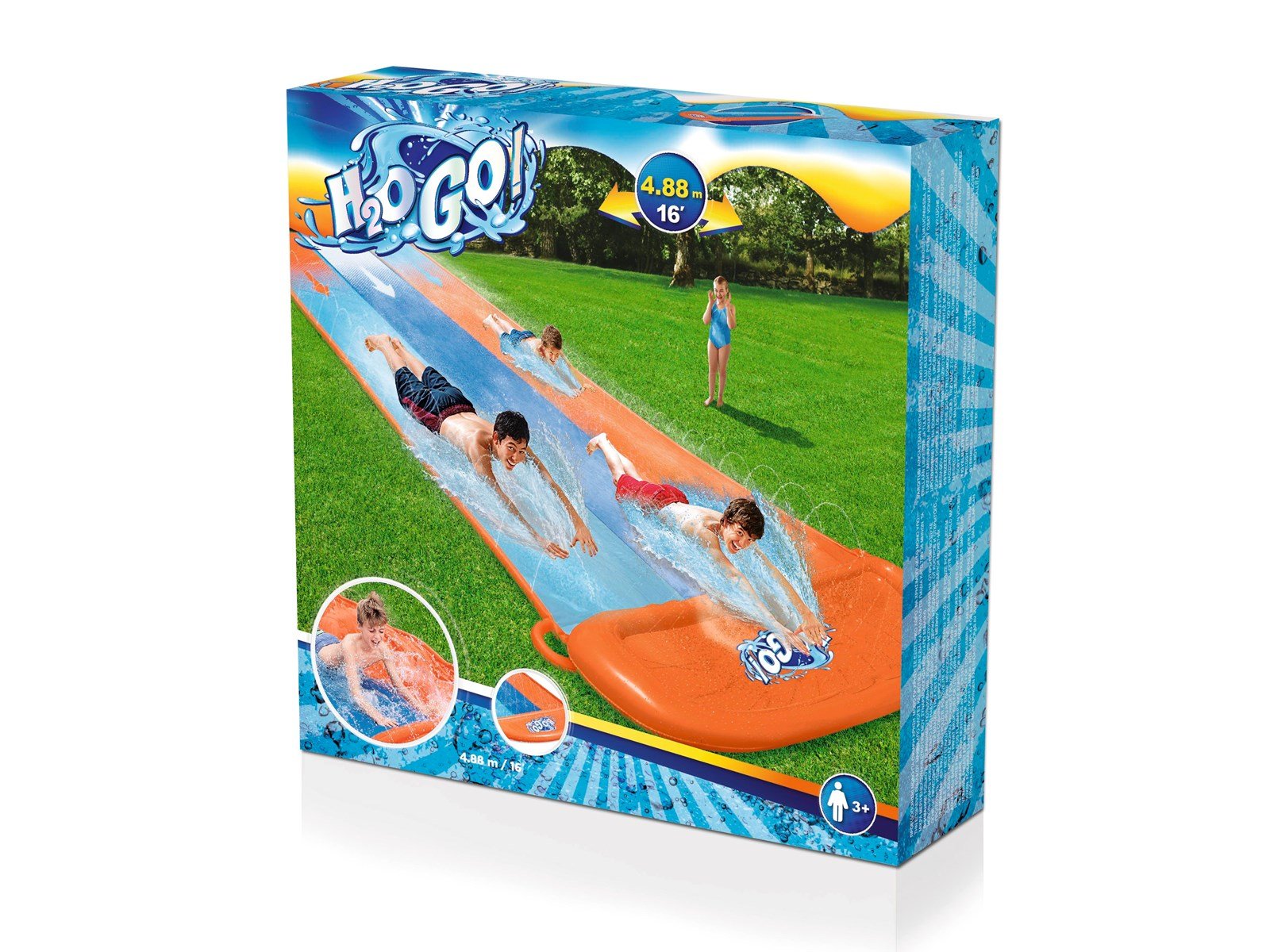 Bestway Dreifach-Rutsche 4,88 m