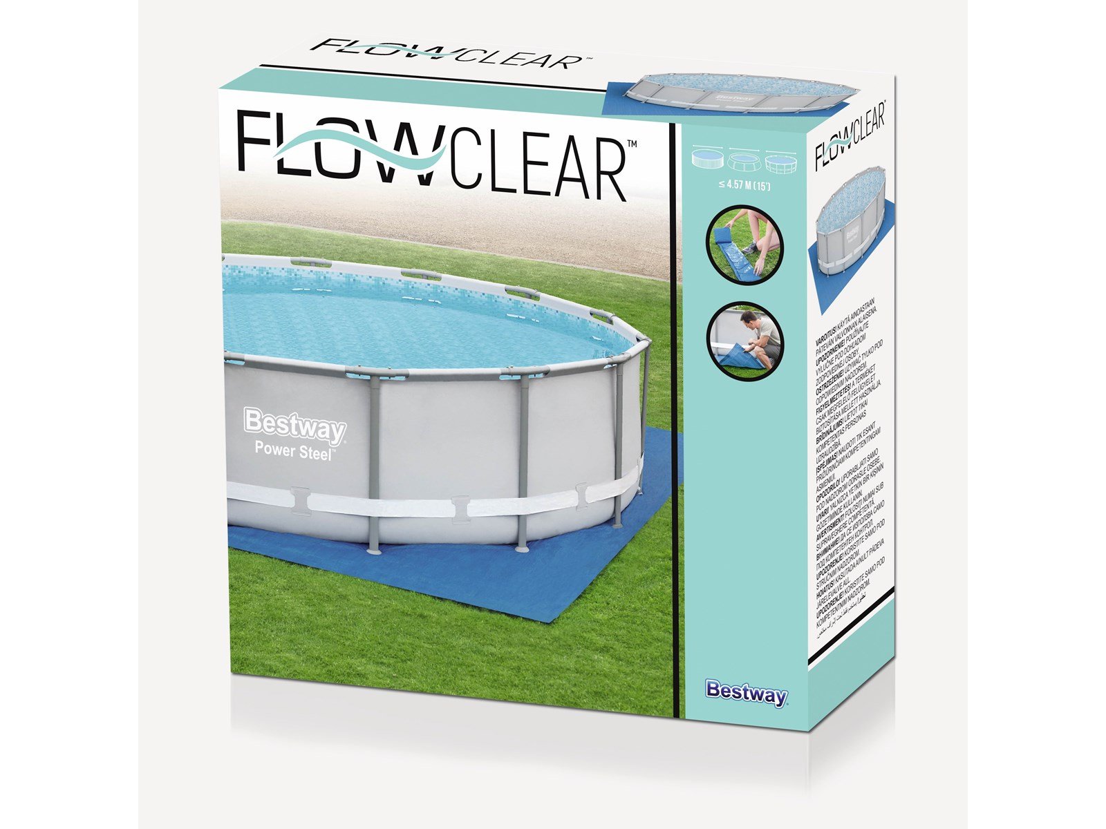 Bestway Flowclear Ground Cloth 4.88m x 4.88m