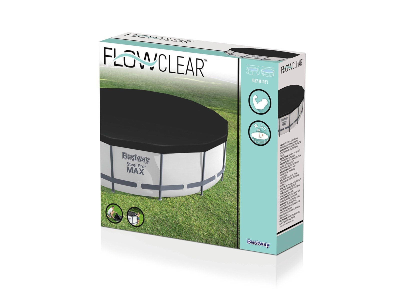 Bestway Poolabdeckung 4,57m