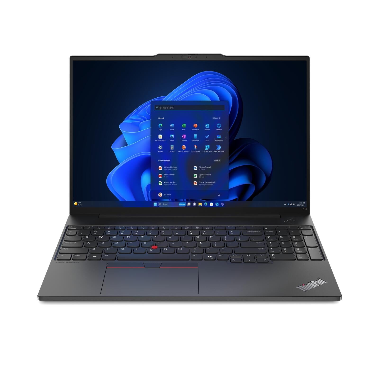Lenovo ThinkPad E16 G2 AMD Ryzen 7 7735HS Notebook 40.6cm (16')