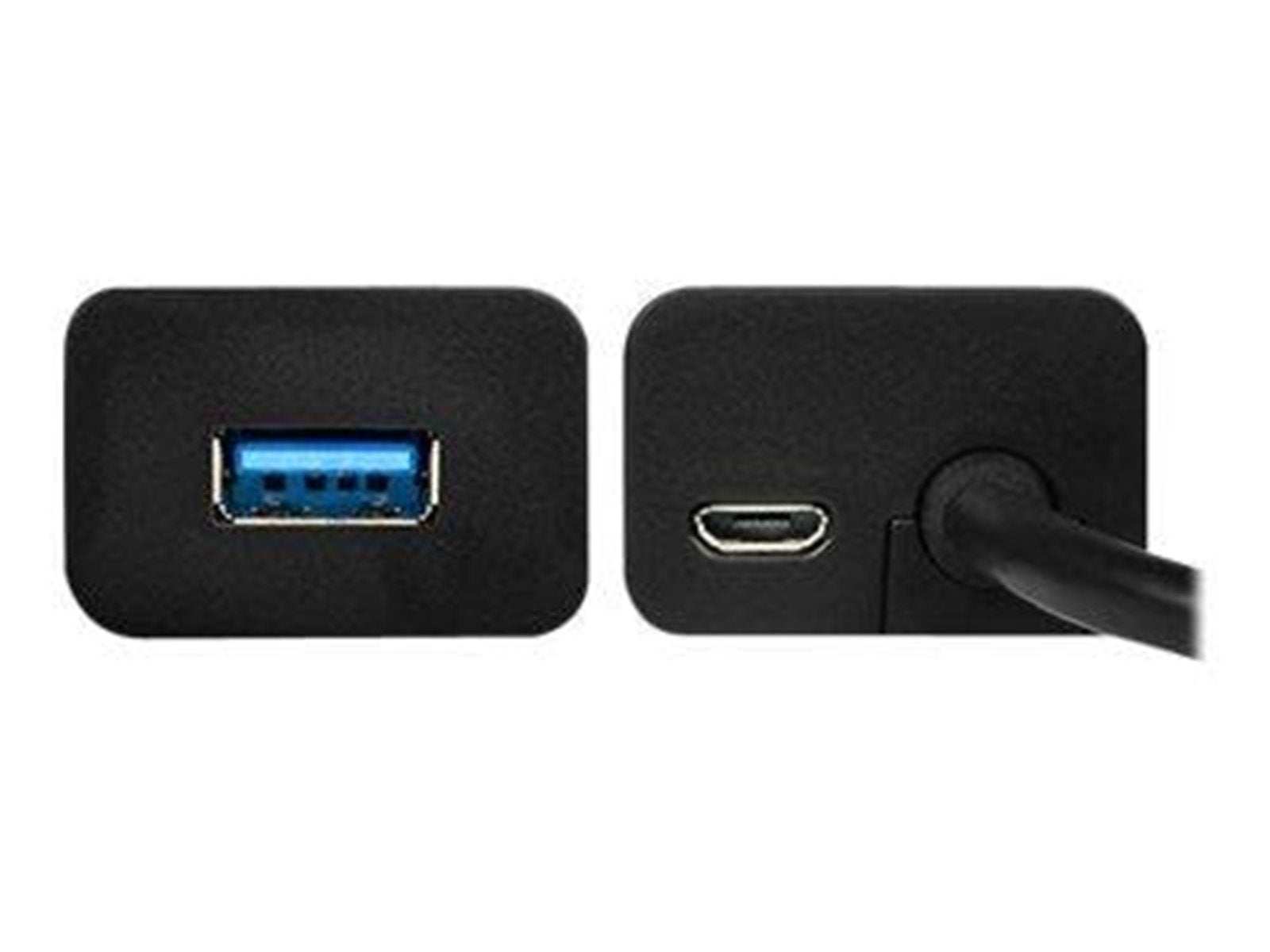 AXAGON N HUE-S2BL - hub - 4 ports USB-Hubs - USB 3.2 - 4 - Schwarz