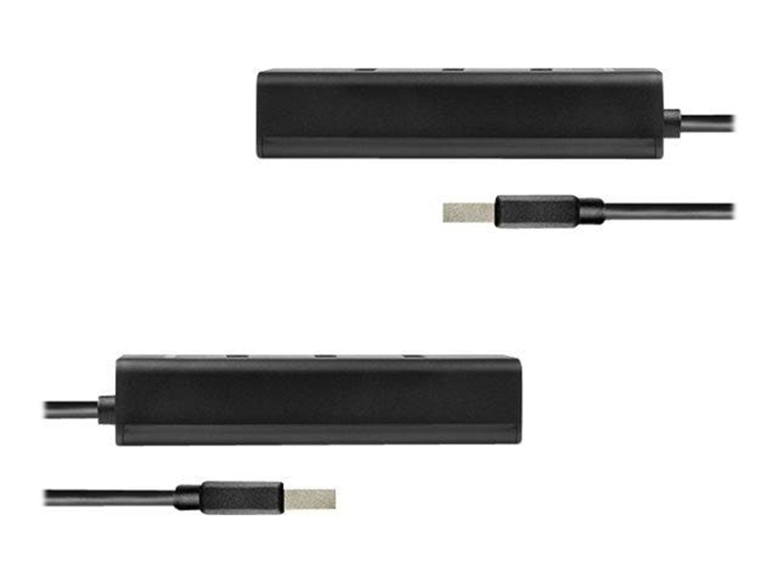 AXAGON N HUE-S2BL - hub - 4 ports USB-Hubs - USB 3.2 - 4 - Schwarz