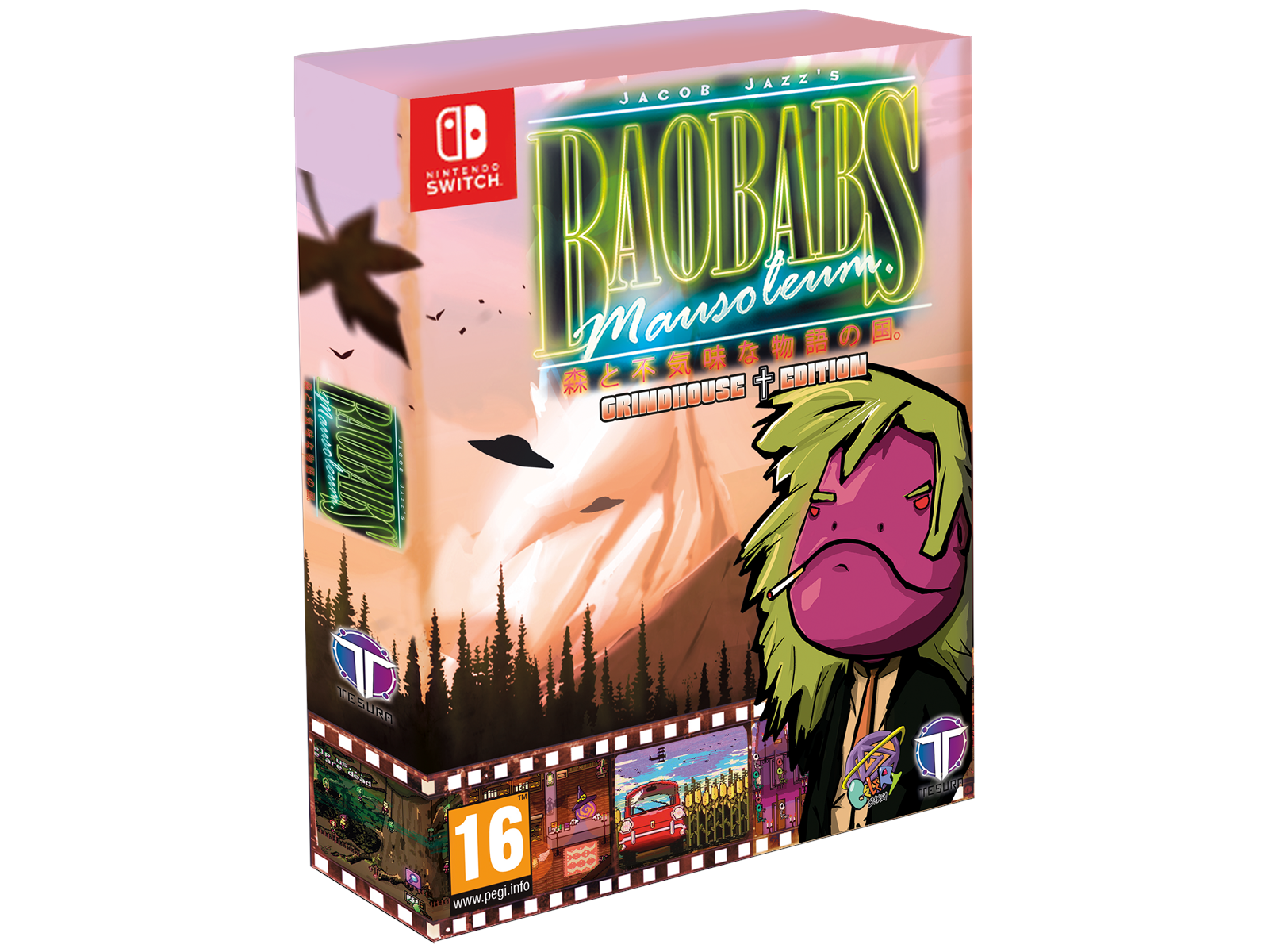 Baobabs Mausoleum: Country of Woods and Creepy Tales (Grindhouse Edition) - Nintendo Switch - Abenteuer - PEGI 16