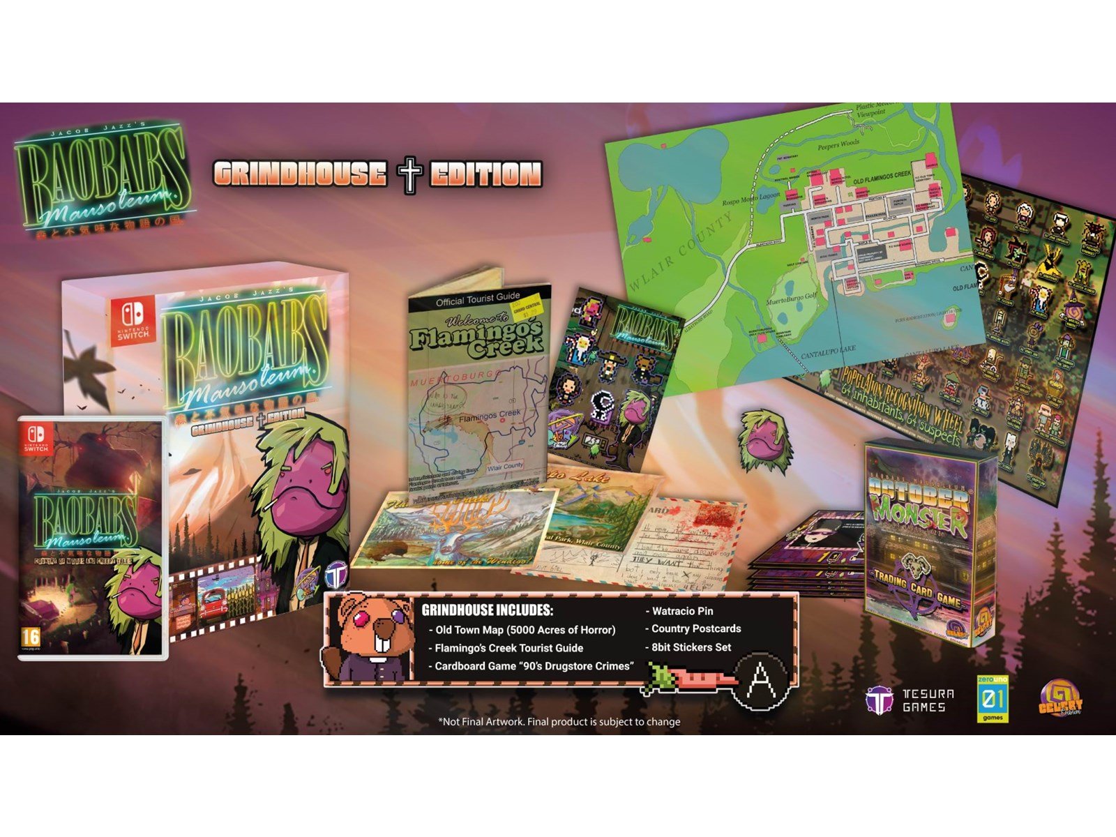 Baobabs Mausoleum: Country of Woods and Creepy Tales (Grindhouse Edition) - Nintendo Switch - Abenteuer - PEGI 16