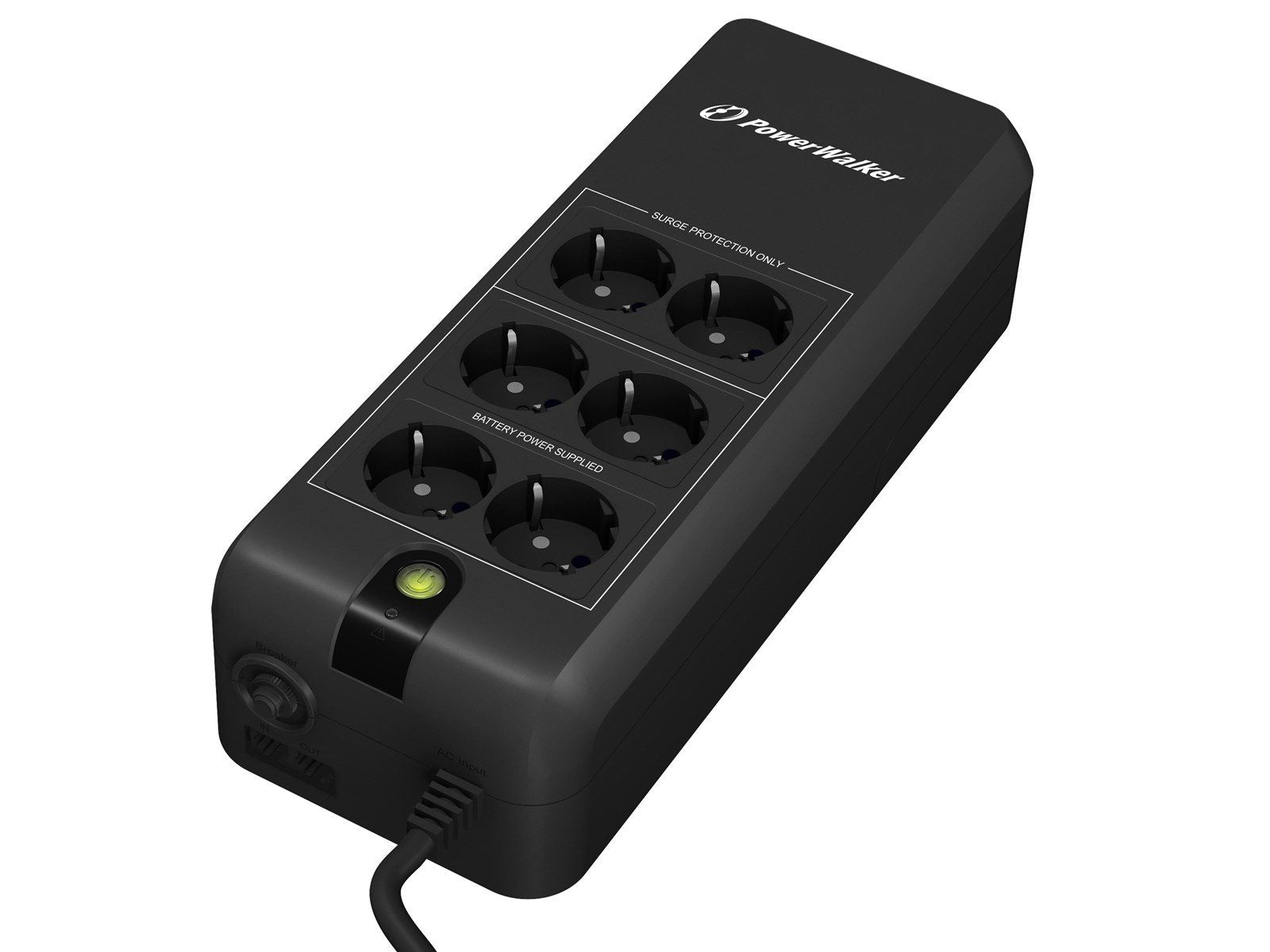 BlueWalker 10120410 -  PowerWalker VFD APFC - 600VA/300W - Standby UPS