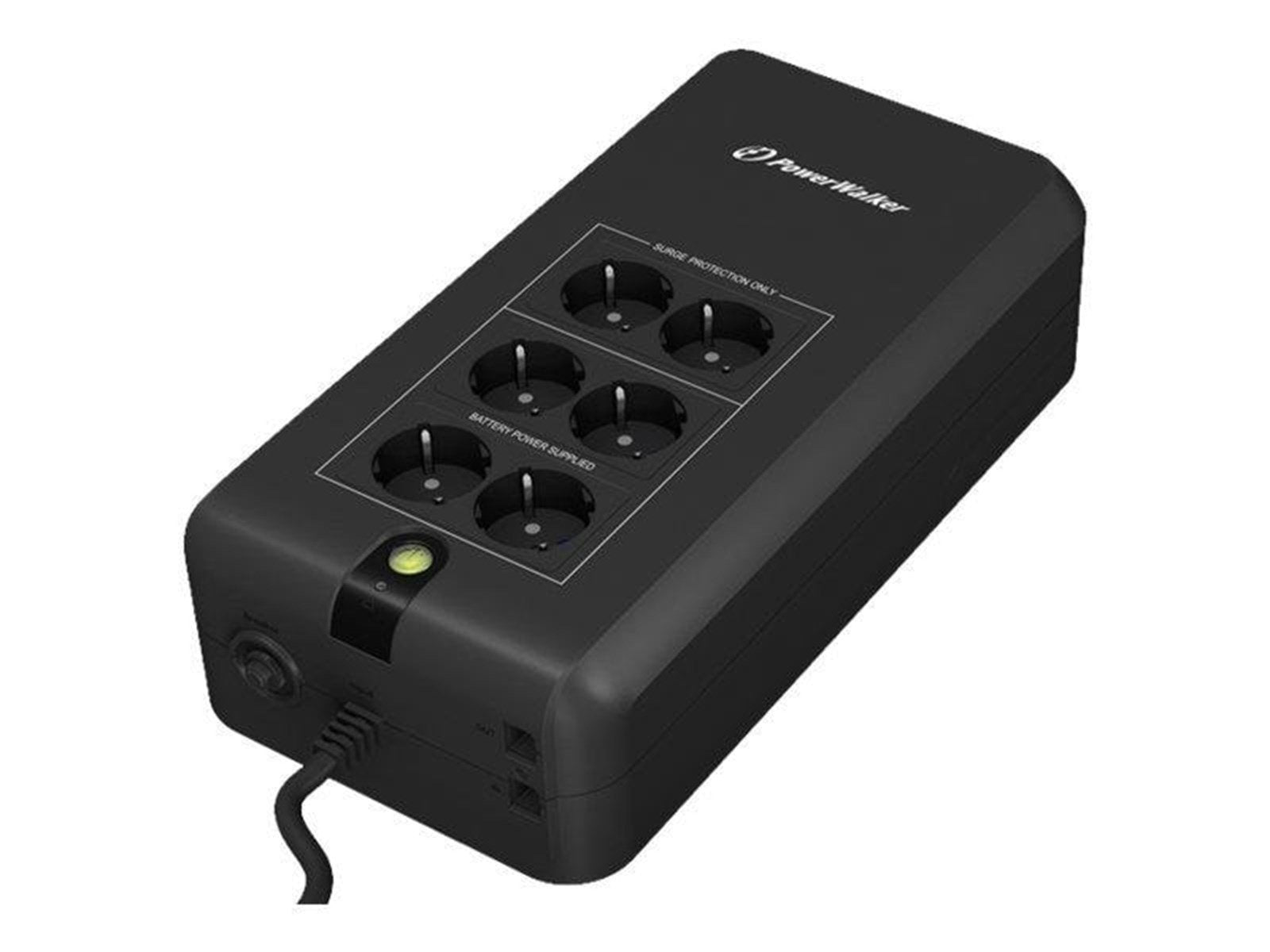 BlueWalker 10120411 -  PowerWalker VFD APFC - 800VA/420W - Standby UPS