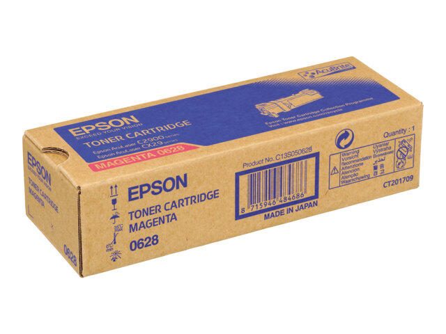 Epson Original Toner magenta 2.500 Seiten (C13S050628)