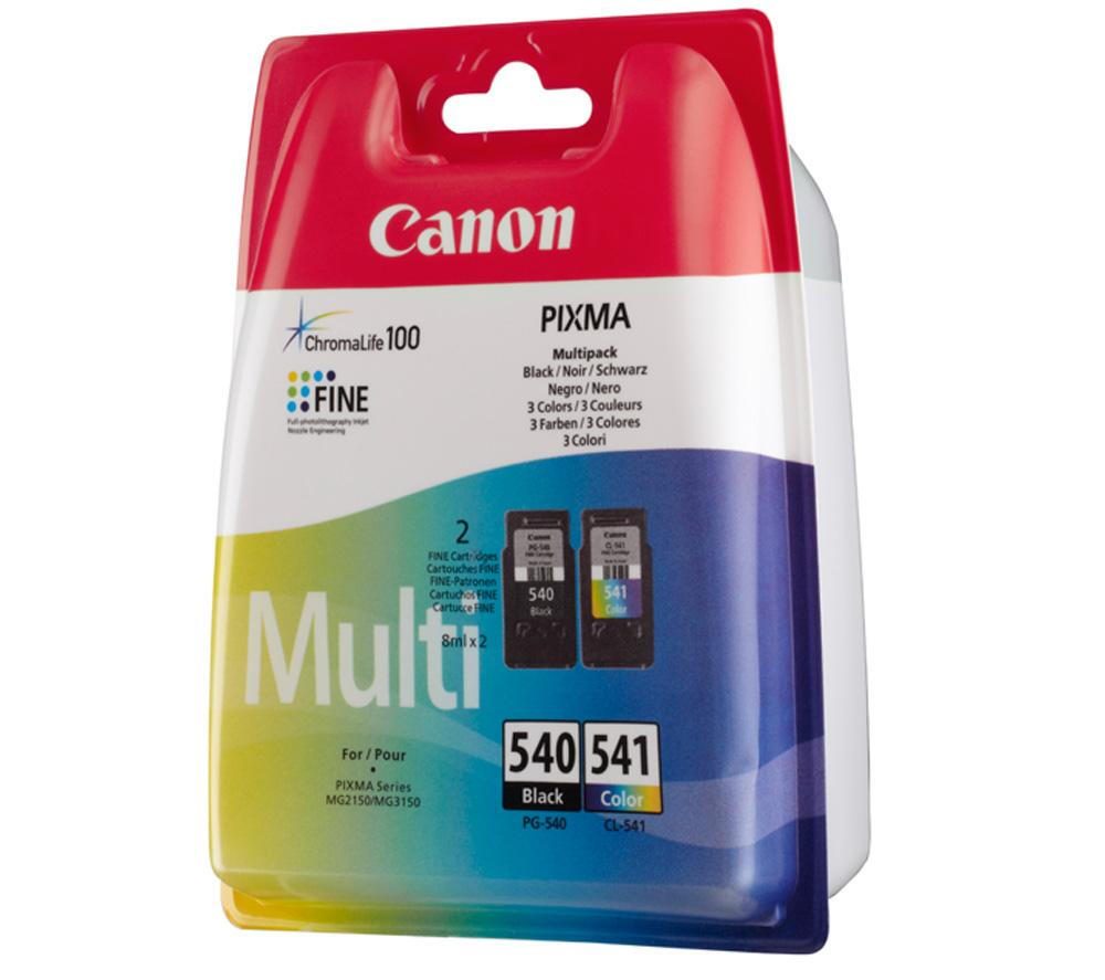 Canon Original PG-540/ CL-541 Druckerpatronen 2er-Pack - BK/C/M/Y