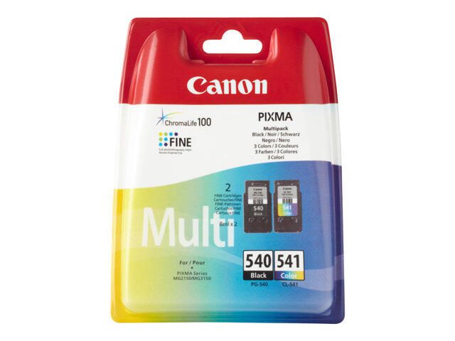 Canon Original PG-540/ CL-541 Druckerpatronen 2er-Pack - BK/C/M/Y
