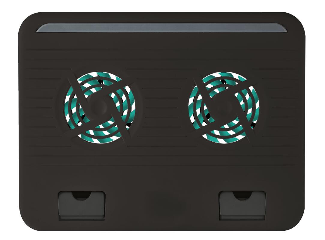 Trust Cyclone Notebook-Kühlständer - Schwarz (USB, bis 16')