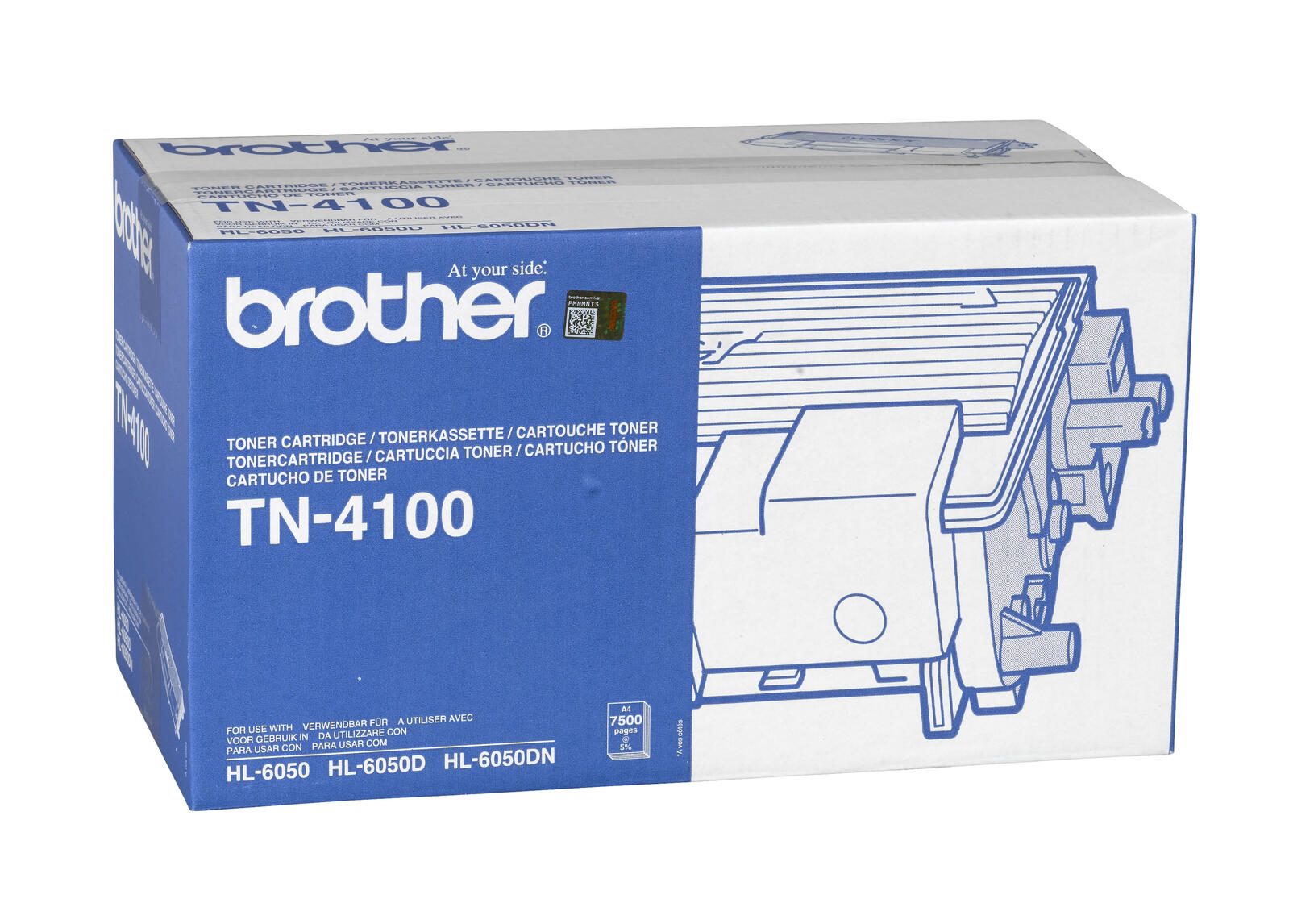 Brother Original TN4100 Toner schwarz 7.500 Seiten (TN-4100)