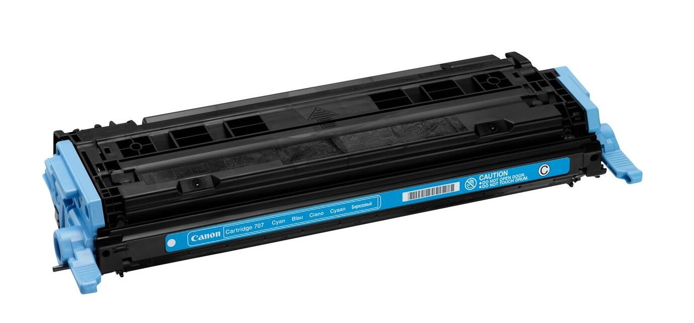 Canon Original Toner 707 4er-Set schwarz, cyan, magenta, gelb (OP9424A004)
