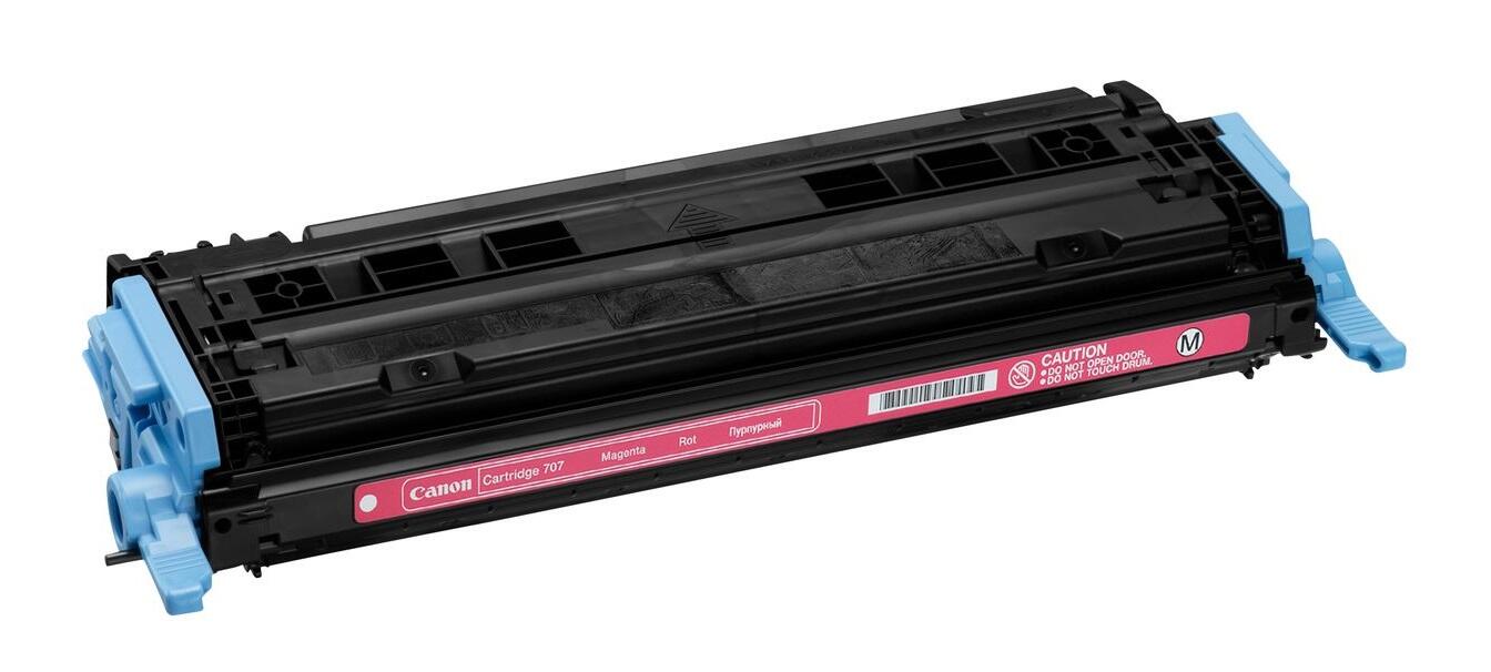 Canon Original Toner 707 4er-Set schwarz, cyan, magenta, gelb (OP9424A004)