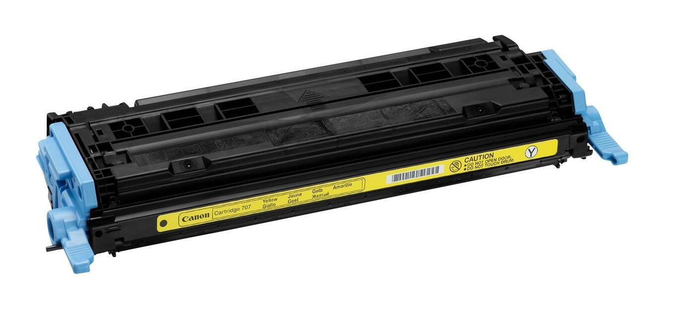 Canon Original Toner 707 4er-Set schwarz, cyan, magenta, gelb (OP9424A004)