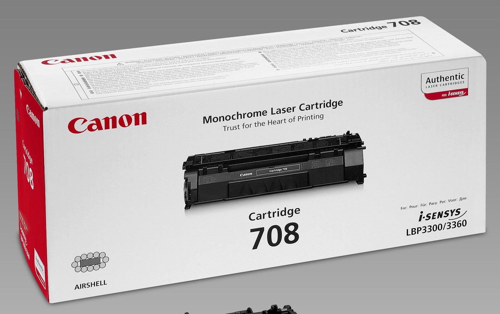 Canon Original Toner 708 schwarz 2.500 Seiten (0266B002)