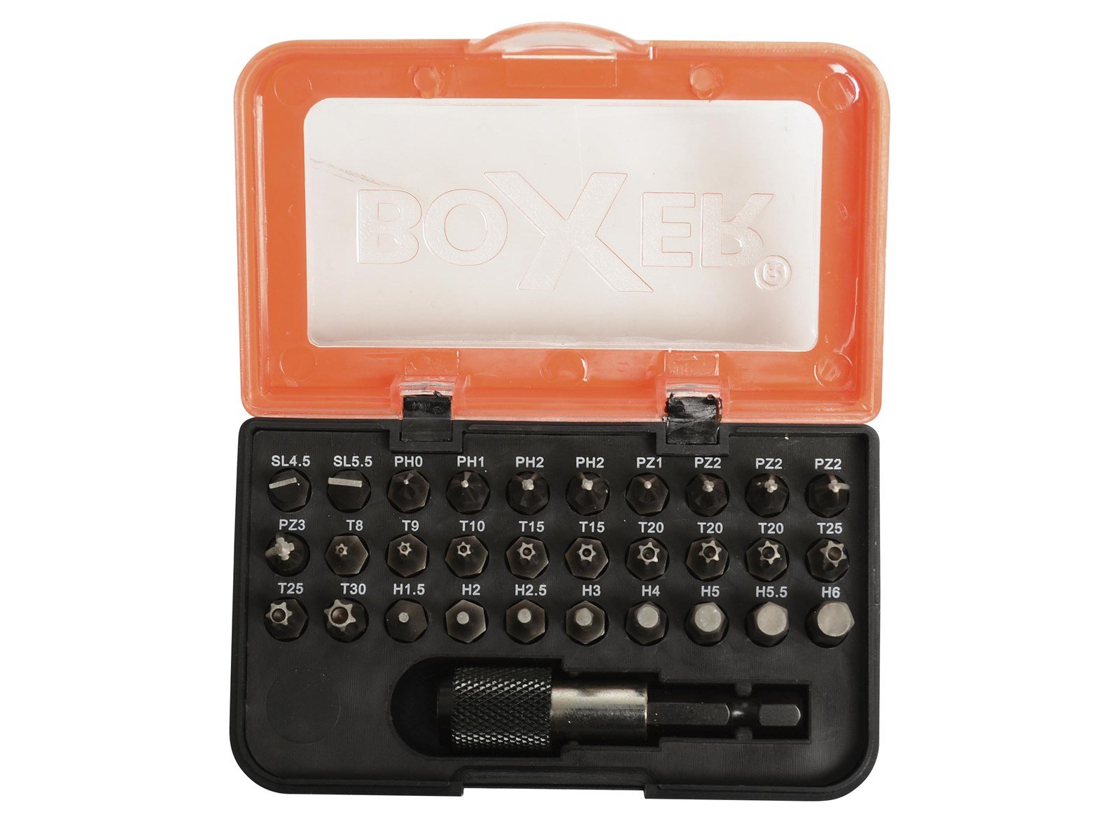 Boxer Bits set - 31 pcs. (S2 Steel)