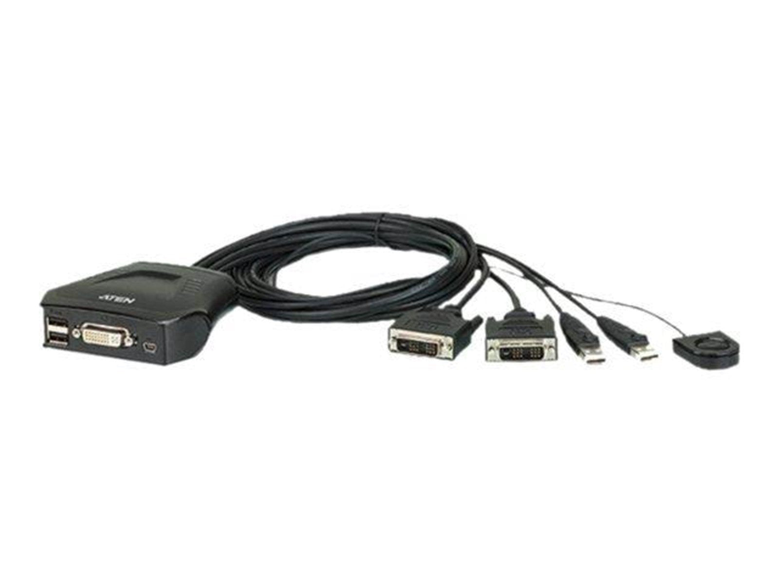 ATEN CS22D USB DVI KVM Switch