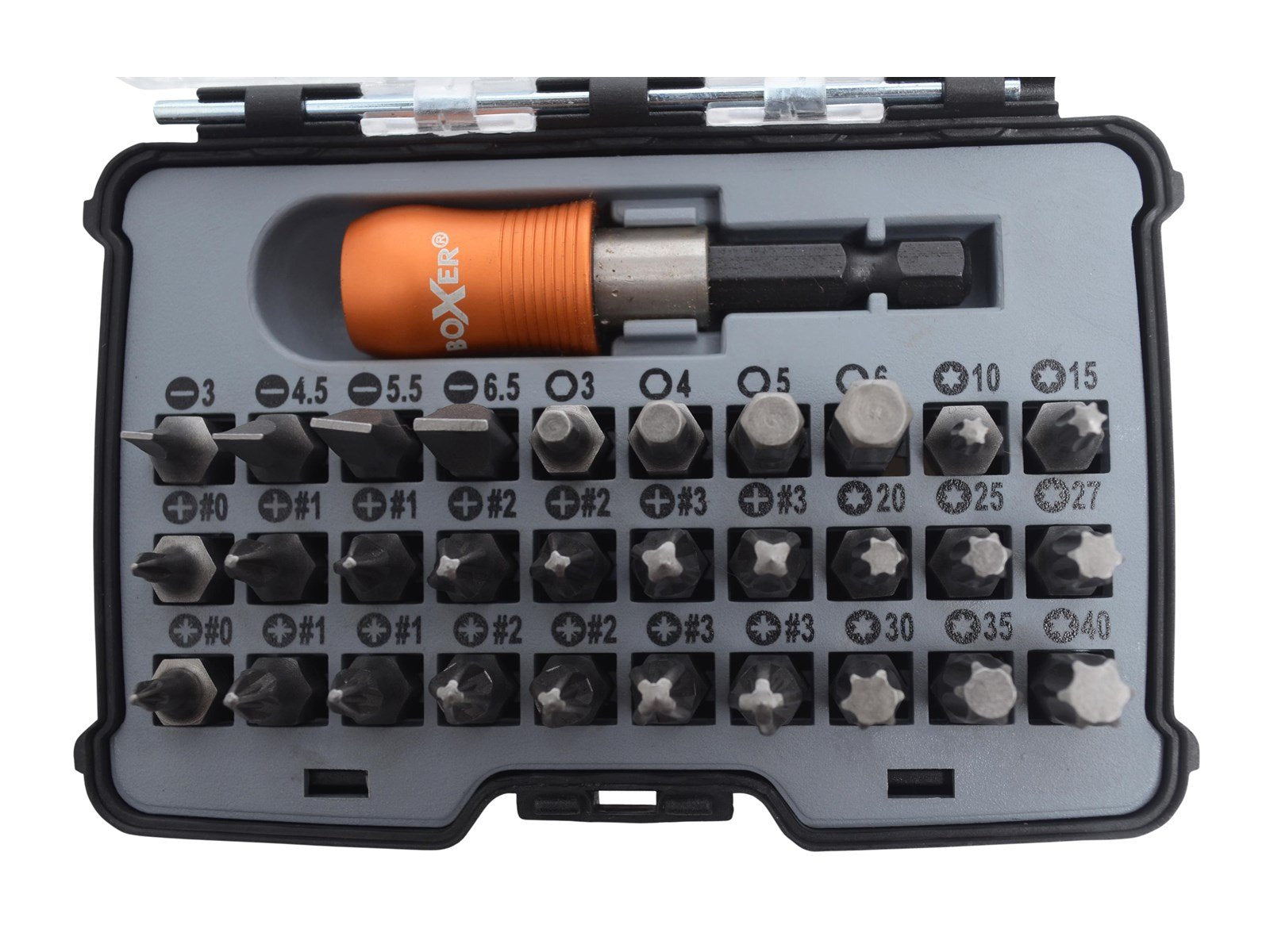 Boxer Bitset 31 pcs. - S2 Steel